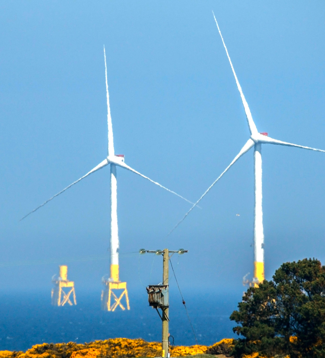 Offshore wind turbines