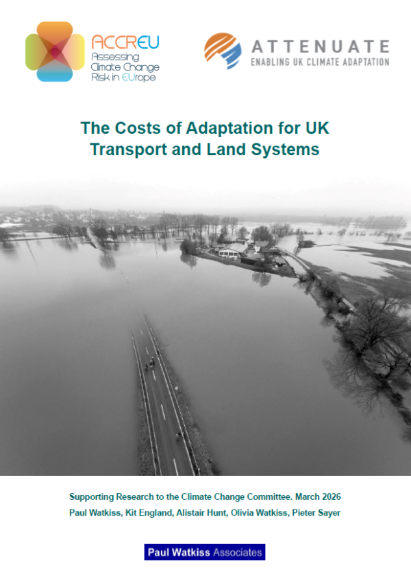 Cover costs of adaptation for UK transport and land systems