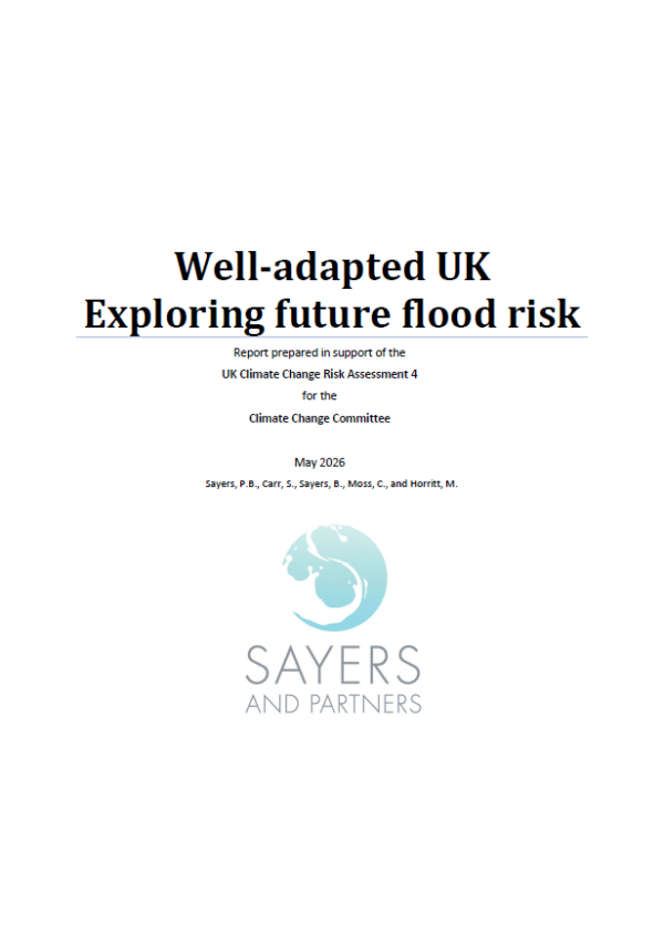 Cover future flood risk